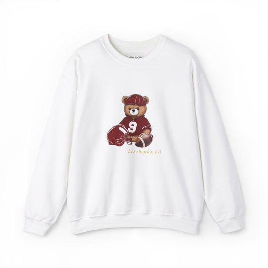 Varsity Teddy Crewneck Los Angeles CA