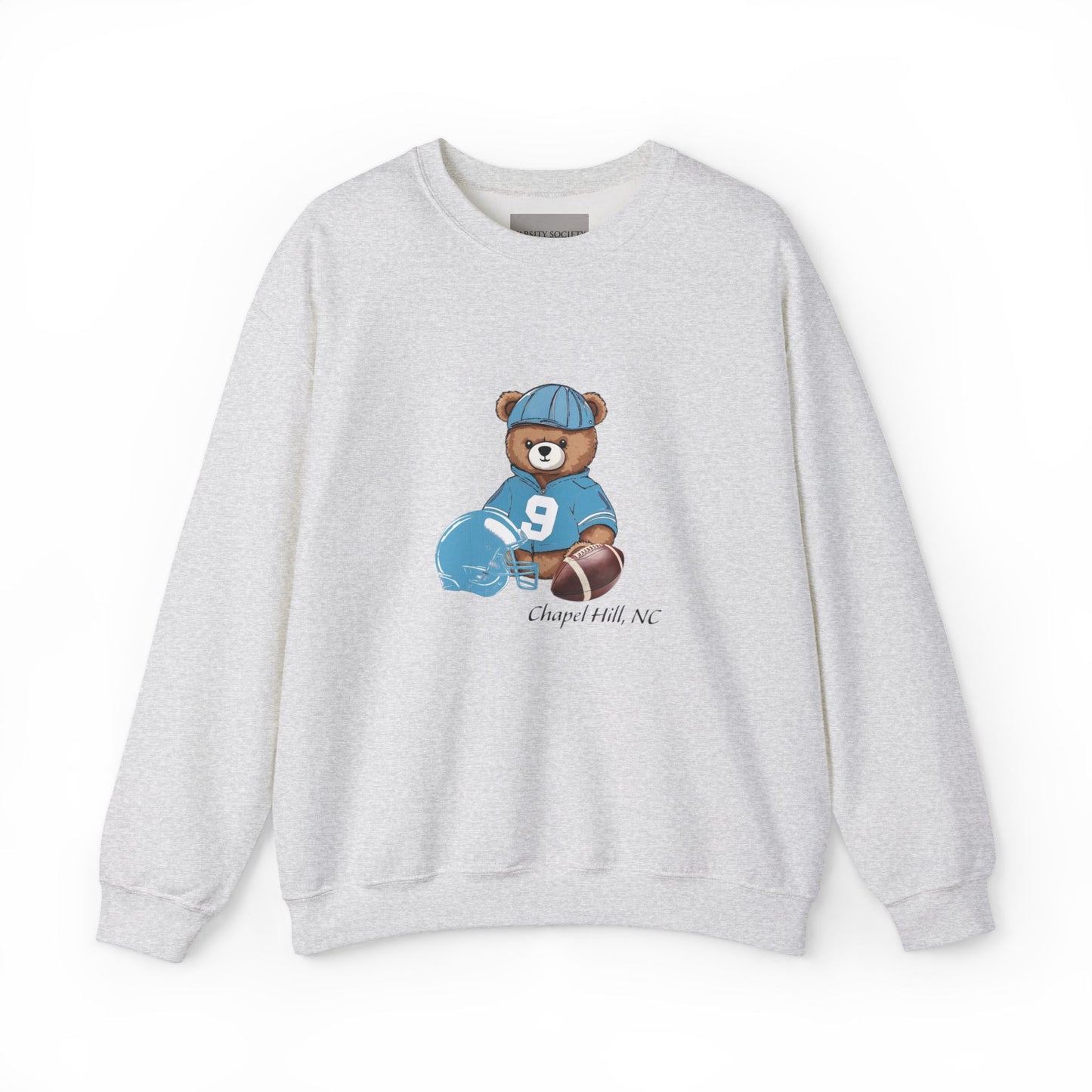 Varsity Teddy Crewneck Chapel Hill NC