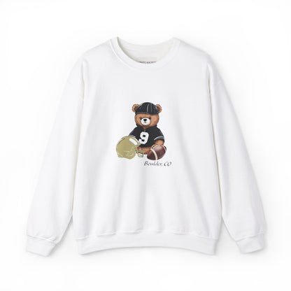 Varsity Teddy Crewneck Boulder CO
