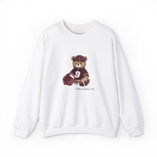 Varsity Teddy Crewneck Philadelphia PA
