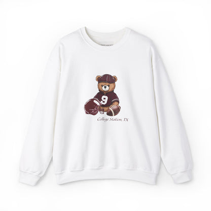 Varsity Teddy Crewneck College Station TX
