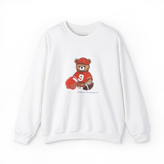 Varsity Teddy Crewneck Urbana-Champaign IL