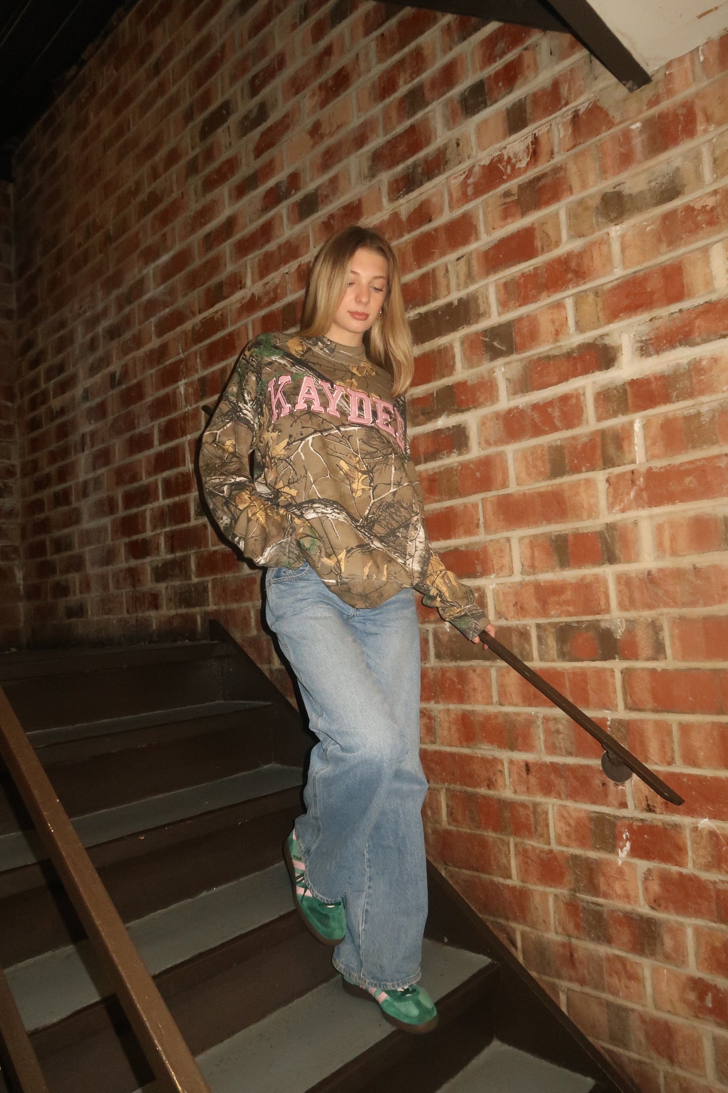 Custom Camo Mockneck