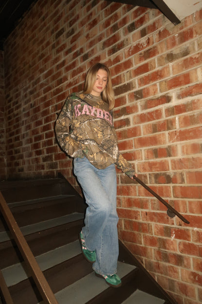 Custom Camo Mockneck